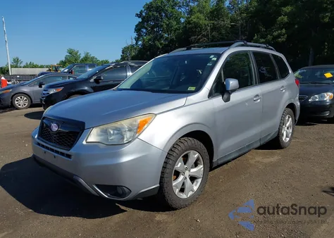 2014 Subaru Forester 2.5I Touring z USA, uszkodzony, nr VIN JF2SJAMC2EH548849